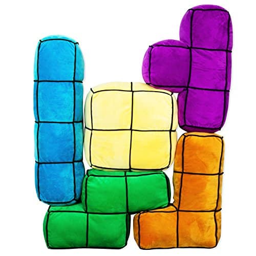 Arcade Block Kissen | 5er Set | flauschige 3D Arcade-Retro-Gaming-Kissen Arcade Block Kissen | 5er Set | flauschige 3D Arcade-Retro-Gaming-Kissen