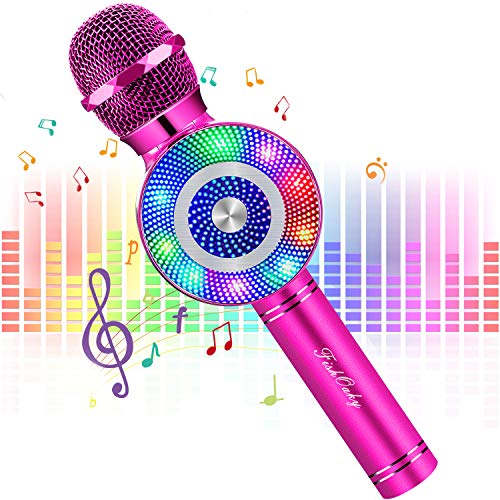 Karaoke Mikrofon | Bluetooth Mikrofon | Tragbar Drahtloses Mikrofon