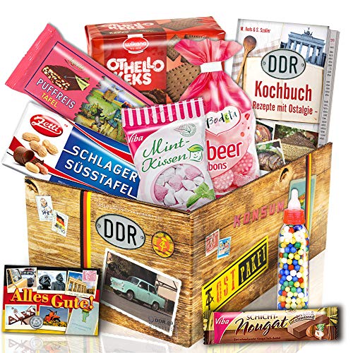 Ost Süßigkeiten | Geschenkeset aus der DDR | zum Geburtstag für Sie