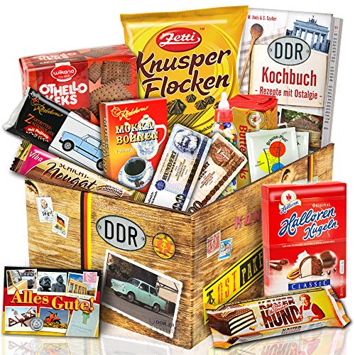 Süssigkeiten Box | mit DDR Waren | Geschenk für Freund zum Geburtstag