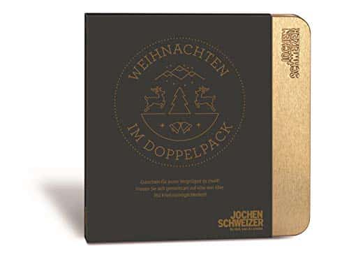 Jochen Schweizer Erlebnis-Box Weihnachten im Doppelpack, über 760 Erlebnisse für Zwei, Weihnachts-Geschenk Frauen, Weihnachts-Geschenk Männer, Pärchen Geschenke