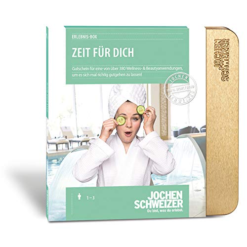 Jochen Schweizer Erlebnis-Box Zeit Für Dich, mehr als 270 Erlebnisse für 1 Person, Geschenkidee für Frauen