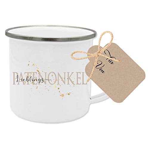 Manufaktur Liebevoll Tasse Lieblingspatenonkel - Besonderes Geschenk für den Patenonkel - Geschenkidee als Dankeschön, zum Geburtstag u.v.m. Manufaktur Liebevoll Tasse Lieblingspatenonkel - Besonderes Geschenk für den Patenonkel - Geschenkidee als Dankeschön, zum Geburtstag u.v.m.