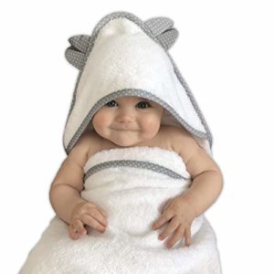 Babyhandtuch | mit Kapuze | aus Oeko-TEX Baumwolle und Bambus
