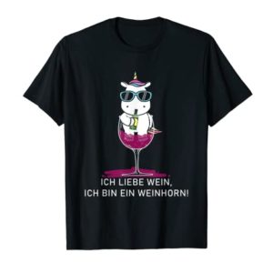 Einhorn WEINHORN | Weintrinker T-Shirt