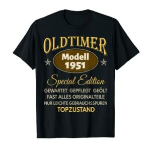 70. Geburtstag | 70 Jahre Damen Herren | Spruch T-Shirt